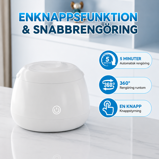 KlarSkena™ - Rengör dina skenor på bara 5 minuter